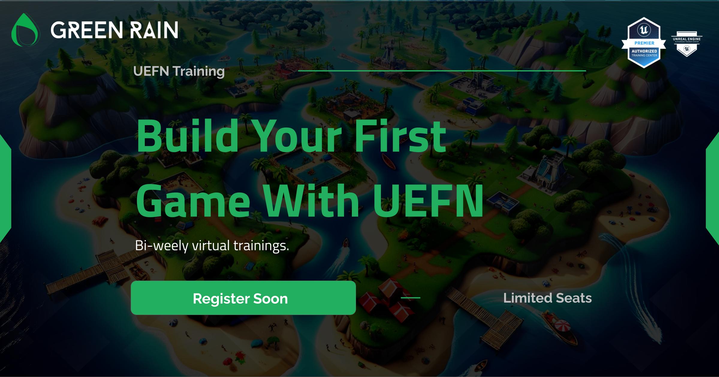 Training Poster | Build Your First Fortnite Island With UEFN